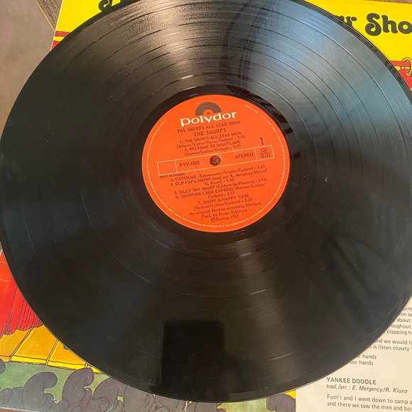 Vintage Smurf records - Picture 5 of 10